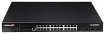 Edimax stebėjimo 24 prievadų Gigabit PoE+ internetinis i&scaron;manusis jungiklis / 4 prievadų 10GbE SFP+