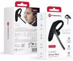 Wireless mono headset (ENC, Multipoint, BT 6.0 + EDR, 170mah) FORCELL Orion Plus black