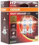 Halogen Bulb Osram H7 12V 55W PX26d NIGHT BREAKER 200 /2 pcs