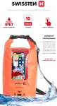 Swissten Waterproof Universal Phone Case Ūdensizturīgs Maks Telefonam 10L