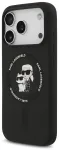 Karl Lagerfeld Liquid Silicone Karl and Choupette MagSafe Case Aizsargapvalks priek&scaron; Apple iPhone 17 Pro