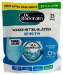 Dr. Beckmann 188822 Veļas mazgā&scaron;anas loksnes 25gab