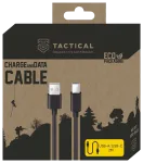 Tactical Smooth Thread USB-A/USB-C Kabelis 2m / melns