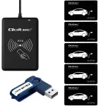 Qoltec EV Hotel System | EV Card Programmer + Software + 5 EV Cards