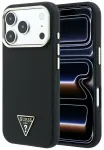 Case Guess KevlarTriangle Logo MagSafe for iPhone 18 Pro Max / 17 Pro Max black