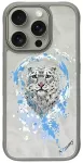 Etui Nimmy Pantera MagSafe do iPhone 16   Pro jasnoszary