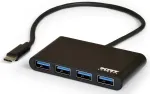 USB 3.0 TYPE C 4 PORTŲ USB HUB prievadų &scaron;akotuvas