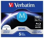 Verbatim BD-R 100 GB 4x 5 vienetų (43834)