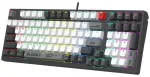 Mechaninė klaviatūra A4TECH BLOODY WS98 Grey WRLS (BLMS RED Plus jungikliai)