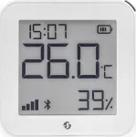 Shelly H&T Gen3 temperatūros ir drėgmės jutiklis, WiFi (White)