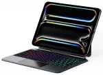 Dux Ducis MK knyginio tipo dėklas su klaviatūra iPad Pro 11" M4 (2024) juodas