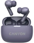 CANYON ausinės OnGo TWS-10 ANC+ENC violetinės