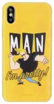 Cartoon Network Johnny Bravo Aizmugurējais Silikona Apvalks Priek&scaron; Apple iPhone 7 Plus / 8 Plus Man