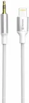 Swissten Audio Adapter Textile Lightning - 3.5mm Vads 1.5m