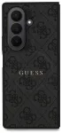 Guess PU Leather 4G Colored Ring Magnetic Case Aizsargapvalks priek&scaron; Samsung Galaxy Z Fold 7 / melns