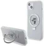 Karl Lagerfeld KLHMP15MHMRSKCH Aizsargapvalks priek&scaron; iPhone 15 Plus / 14 Plus 6.7" / balts