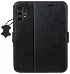 Smart Luxe odinis knyginio tipo telefono dėklas Samsung Galaxy A13 4G (A135) juodas