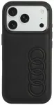 Case Audi TT Synthetic Leather MagSafe for iPhone 18 Pro / 17 Pro black