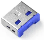 SmartKeeper Basic &bdquo;USB-A prievado&ldquo; blokatorius dunkelblau 10 vnt.