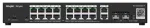 Switch RUIJIE Ruijie Reyee RG-ES220GS-P| I&scaron;manusis switch, 20 prievadų, 18xGE, 16xPoE+, 250W, 2xSFP, Cloud