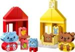 LEGO Duplo kaladėlės &ndash; kasdieniai veiksmai &ndash; valgymas ir miego laikas