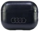 Audi Leather Big Logo AirPods Pro 2 cover czarny|black AU-APP2-GT|D3-BK