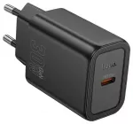 Telefono įkroviklis &bdquo;Hoco USB C QC PD 30W N62&ldquo;, juodas