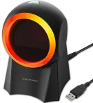 Qoltec Stationary barcode reader and QR code scanner | 1D 2D | USB