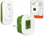 LTC LXDZ1 Electro Wireless doorbell with thermometer, AC 230V