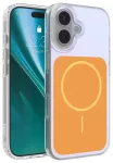 Etteri Hidden Pearl Epoxy Mag telefono dėklas iPhone 17 oranžinis