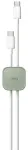 UNIQ Pod samoprzylepny organizer do kabli zestaw 8szt zielony|mist green
