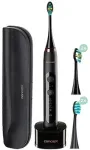 Concept Perfect Smile juodas ZK7011 &ndash; soninis dantų &scaron;epetėlis su kelioniniu dėklu