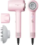 Wavytalk Turblow Pro Matu fēns ar 2-iem uzgaļiem Pink