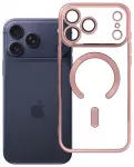 Electro Mag dėklas iPhone 17 Pro Max | iPhone 18 Pro Max auksinis rožinis