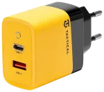 Tactical Microgrid GaN Charger Tīkla lādētājs 45W / dzeltens