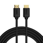Baseus High Definition HDMI 2.0 HDMI kabelis 4K 60Hz, 3D, HDR, 18Gbps, 3m / melns
