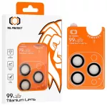 Tel Protect Titanium Lens 99% AR kameros apsauginis stiklas telefonui iPhone 18 Pro | iPhone 18 Pro Max (3 vnt.)