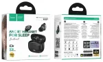 Wireless earphones for sleep ANC Hoco EQ37 midnight black