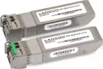 Modulis SFP LANCOM Systems LANCOM 10G SFP+ BiDi pora LANCOM jungiklių sujungimui per SFP+ prievadus naudojant vieną optinį kabelį su dviem atskiromis bangos ilgiais 1270/1330nm