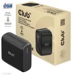 Club 3D Club3D ceļojumu lādētājs 100W GAN tehnoloģija, USB-IF TID sertificēts, USB Type-C, Power Delivery(PD) 3.0 atbalsts