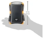 I&scaron;orinis kietasis diskas HDD Silicon Power Armor A30 1TB Black (SP010TBPHDA30S3K)
