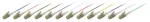 Equip Patchkabel LC->PC 1.00m 12 vnt. Single Dupl. OM3 12 spalvų