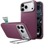 ESR LEATHER KICKSTAND MAGSAFE IPHONE 17 PRO MAX / 18 PRO MAX DEEP BURGUNDY