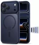 TECH-PROTECT MAGPEAK MAGSAFE CC telefono dėklas iPhone 17 Pro Max mėlynas