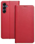 LUNA knyginio tipo telefono dėklas Samsung Galaxy A16 5G (A166) raudonas