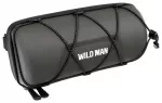 WILDMAN traveling bag for bike handlebars with zipper 2L GD7X green