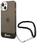 Guess GUHCP14MHGCOHK iPhone 14 Plus 6,7" czarny|black hardcase Translucent Pearl Strap