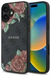 Guess GUHMP16SP4ROPEMCK 4G Flowers Print MagSafe Maciņ&scaron; priek&scaron; Apple iPhone 16