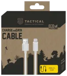 Tactical Smooth Thread USB-A/Lightning Kabelis 0.3m / balts