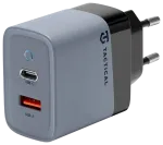 Tactical Microgrid GaN Charger Tīkla lādētājs 45W / pelēks